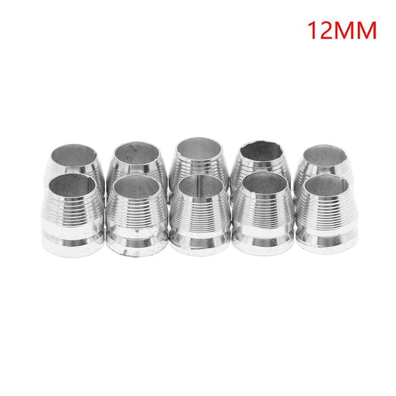 10Pcs/Set Round Handle Wedges Steel Hammer Handle Splitting Wedge For Repair Axe Claw Hammer Steel For Carpentry Maintenance