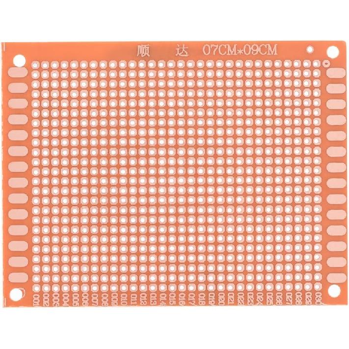 10pcs PCB Board Prototype Kit, PCB Prototype Single Sided DIY Universal Circuit Board 7x9cm Hole Diameter 1.2mm