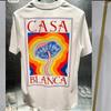Luxury Brand T-Shirt Morocco Wonderland Print Cotton Tee Summer O Neck WoShort Sleeve Top Casual Y2k Streetwear