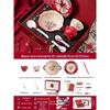 Shangxing Zhishi 10-Piece Underglaze Ceramic Dinnerware Set