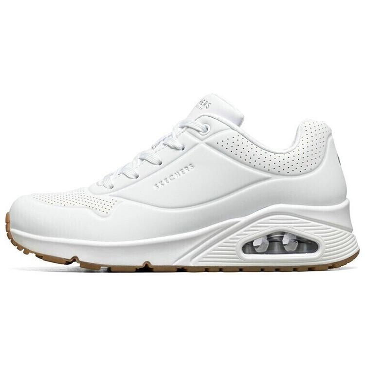 (WMNS) Skechers Uno Stand On Air  White  Women s 73690-WHT EU 36