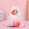 Cute Mini Cotton Drawstring Pouch for Coins, Lipstick, and Earphones