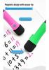 Letu 8830A Magnetic Whiteboard Marker with Eraser - Eco-friendly, Colorful, Easy-to-Erase Pen for Children & Students