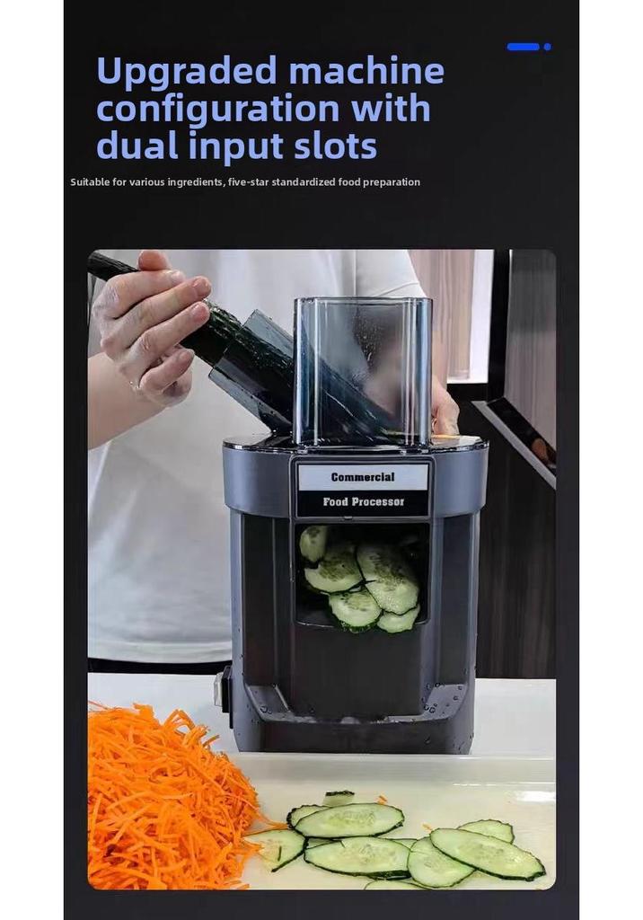 Multi-functional Electric Vegetable & Fruit Dicer and Slicer