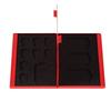 12 Slots Aluminium Box Case For   Card And TF Card Holder(Black)