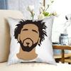 J Cole Silhouette Pillow Case Printed Home Soft Throw Pillow Jermaine Cole J Cole Rap Hip Hop Music Forrest Hills Drive