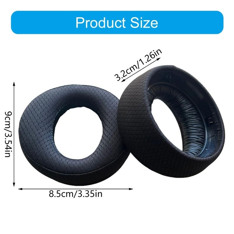 1 Pair Soft Sponge Replacement Ear Pad for PULSE Bluetooth-compatible Wireless Headphones Ear Pad Headset Accessorie