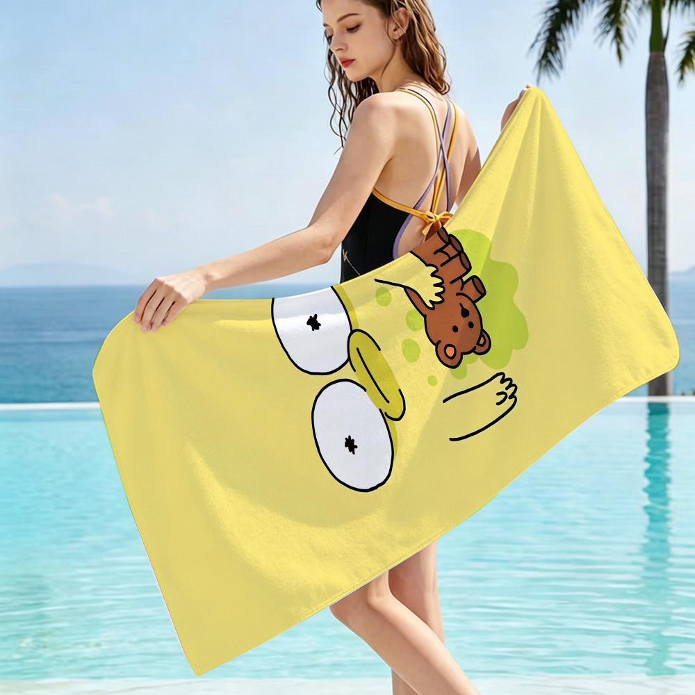 Cartoon S-Solar Opposites Towel Multi-purpose Quick Dry Towel Family Outdoor Pool Beach Travel Daily Bath Use