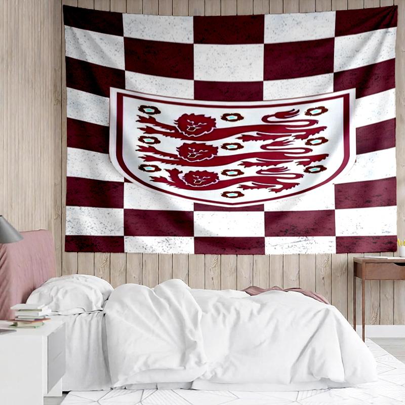 England Coat Of Arms Tapestry, Unique Design Tapestry, Suitable for Bedroom,Livingroom, Playroom,Heartwarming Fan Holiday Gifts