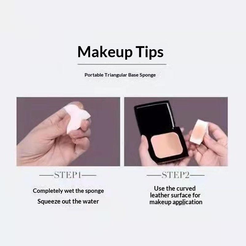 Versatile Triangle Makeup Sponge 1-30Pcs Ideal for All Skin Types Wet and Dry Application Puff