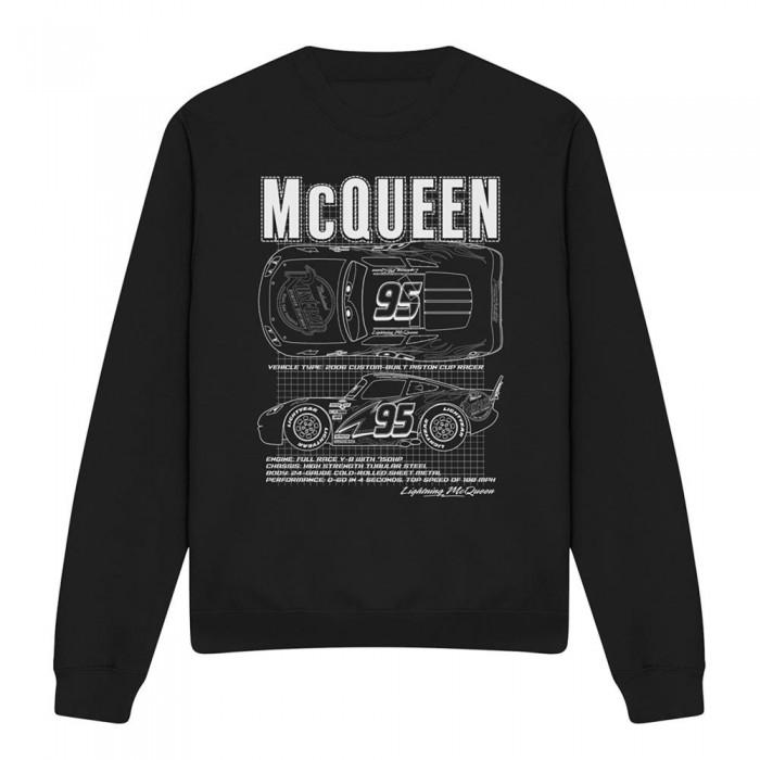 Cars Unisex Adult Lightning McQueen Outline Sweatshirt