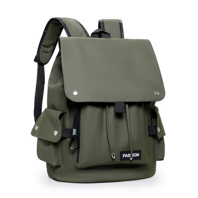 Pánský batoh Velkokapacitní Cestovní Volnočasový Jednobarevný Batoh na počítač Módní Pánský a Dámský Studentský Školní batoh