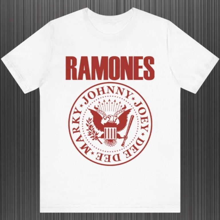 Ретро RAMONES Johny Joey Deedee Marky Унисекс Футболка S-5XL Унисекс Футболка S