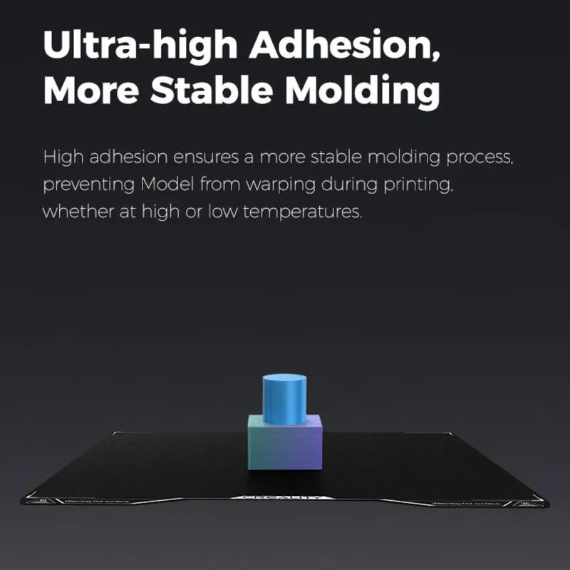 Creality Hi Epoxy Resin Build Plate High Strength Wear Resistance Flatness Hi Double Sided Black Textured PEI Printing Platform