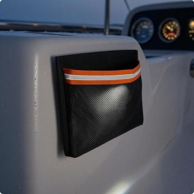 Boat Storage Organizer Reflective Strip Mesh HookandLoop
