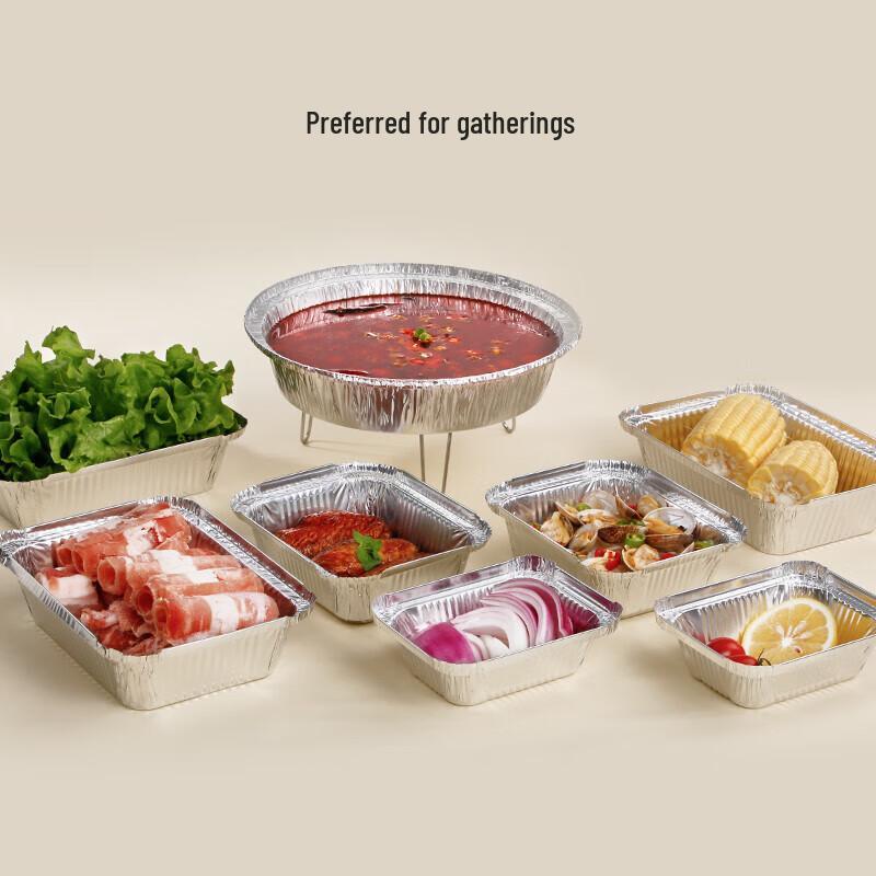 Youao Disposable Aluminum Foil Trays