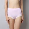 6Pcs Ladies Big Size Briefs Mid-high Panties Breathable Soft Women's Underwear Fit 45kg To 105kg