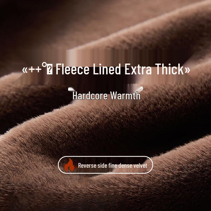 Langsha Men's Thickened Thermal Fleece Vest