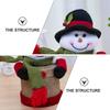 Christmas Wrap Box 3pcs Christmas Boxes Snowman Santa Doll Candy Boxes For Xmas Holiday Party Favors Bags Supplies Decoration Stocking Stuffer Candy