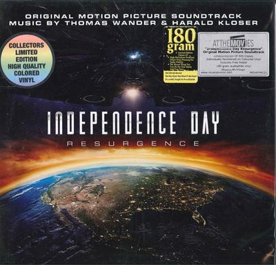LP Record THOMAS WANDER, HARALD KLOSER - Independence Day - Resurgence (Orig MOVATM121 Music On Vinyl, 2016 Europe Soundtracks & Musicals