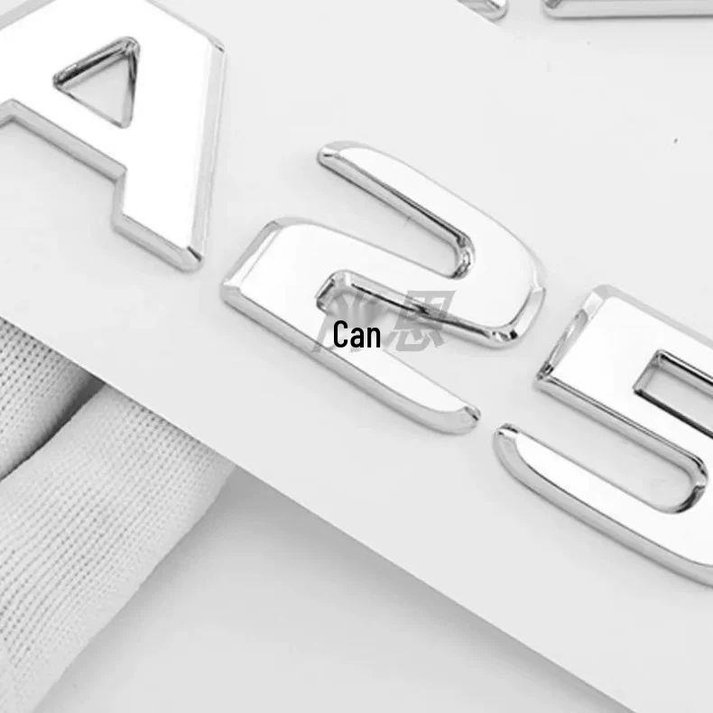 Compatible with Mercedes GLA180 GLA200 GLA260 AMG Tail Badge Emblem Letter Sticker Logo