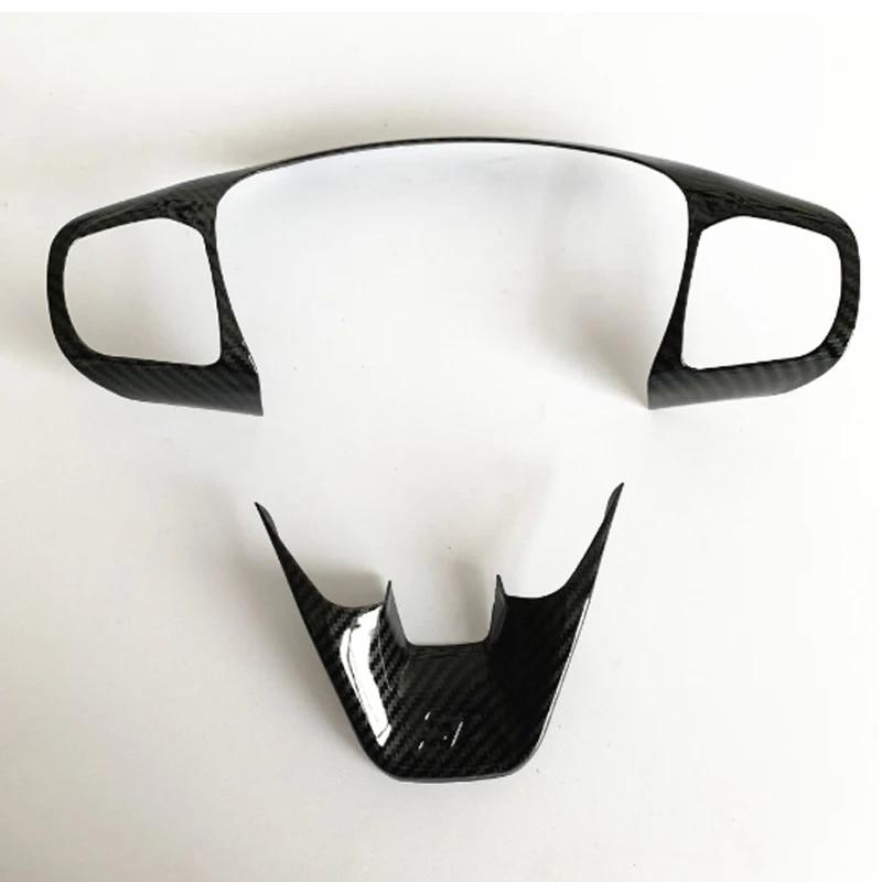 For Ford Focus   MK4 ABS Car Accessories Interior Steering Wheel Cover Trims Stickers Accessories Car-Styling