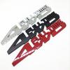 1 Pc Car Styling 3D Metal 4WD FULL TIME Side Fender Emblem Rear Trunk  Sticker Decals For Auto Styling Badge Accessories