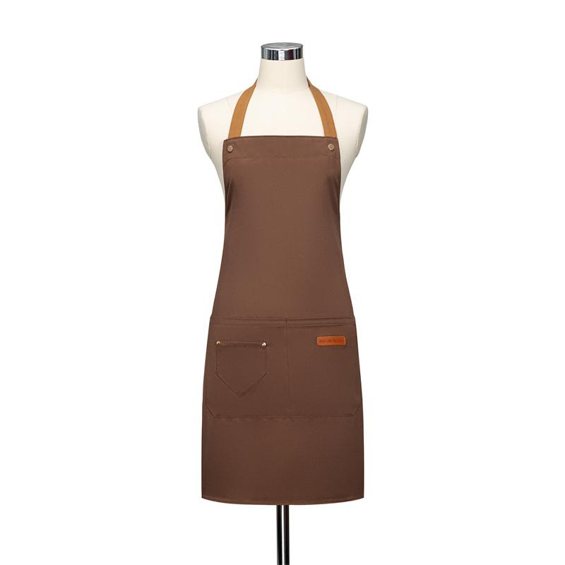 

Водонепроницаемый фартук на шее для мужчин и женщин, кухонный фартук для салона, фартук для жарки, чистка ногтей, шарф, накидка для барбекю OneSize