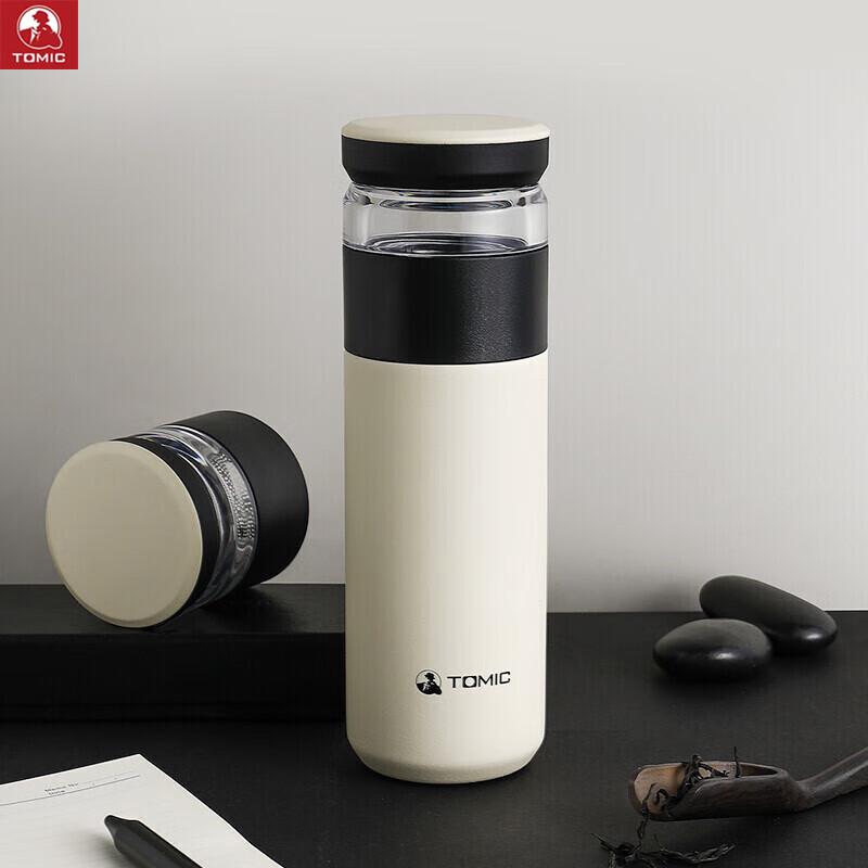 TOMIC 316 Stainless Steel Tea Infuser Thermos Bottle