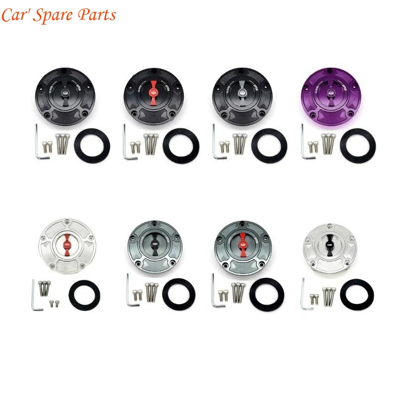 Y4UA Industrial Grade Aluminum Motorcycles Tanks Gas Cap Cover Keyless for 450SR