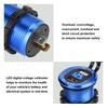 12 24V Cigar Lighter Socket Power Adapter Dual USB Charger with LED Voltmeter for Motorcycle