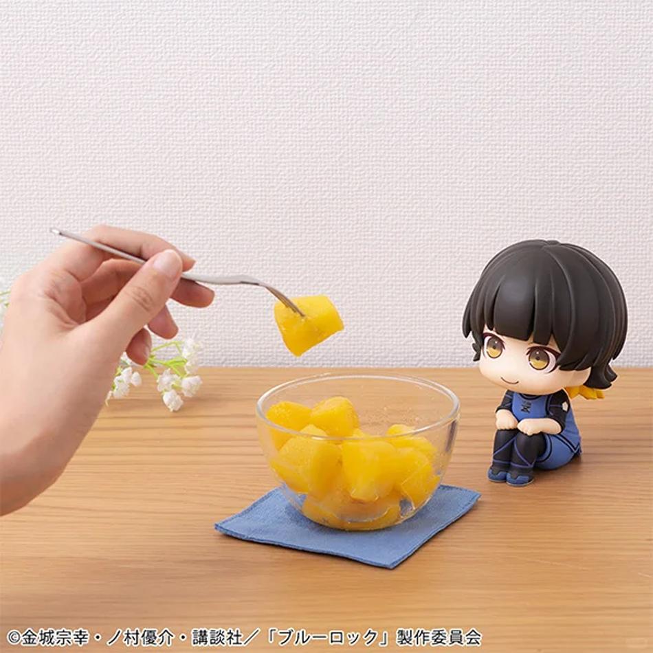 BLUE LOCK Action Figures Isagi Yoichi Bachira Meguru Anime Figure Q Version Figurine PVC Collectible Model Kids Dolls Toys Gifts