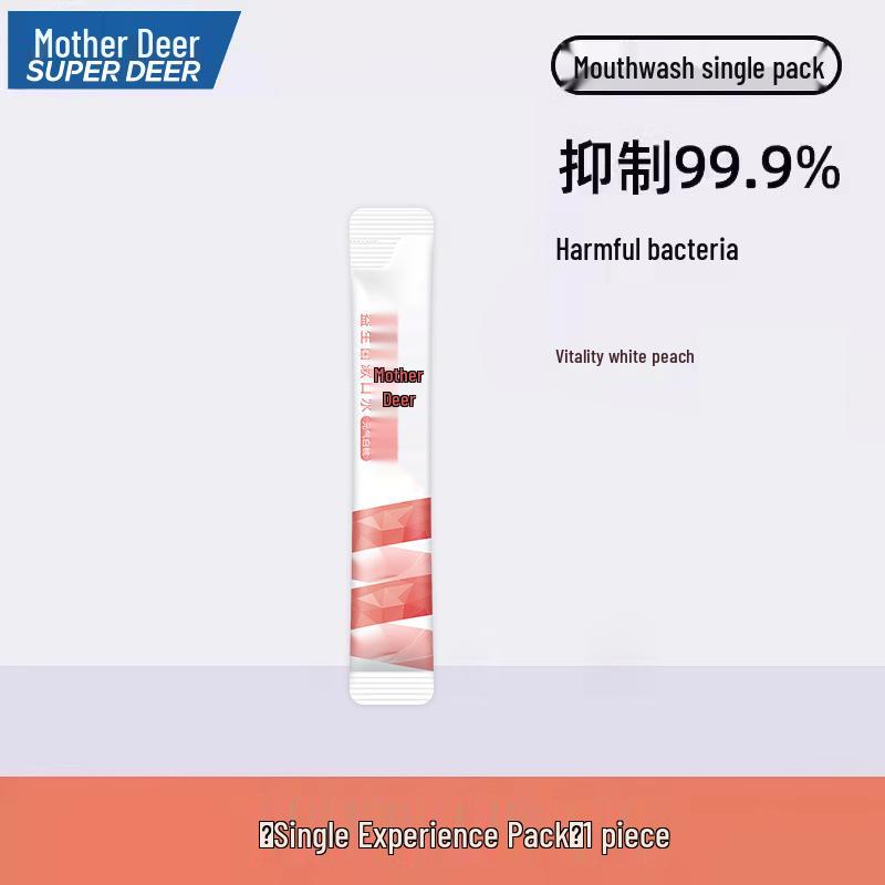 Fawn Mommy Fresh Breath Portable Mouthwash Strips for Antibacterial Gum Care