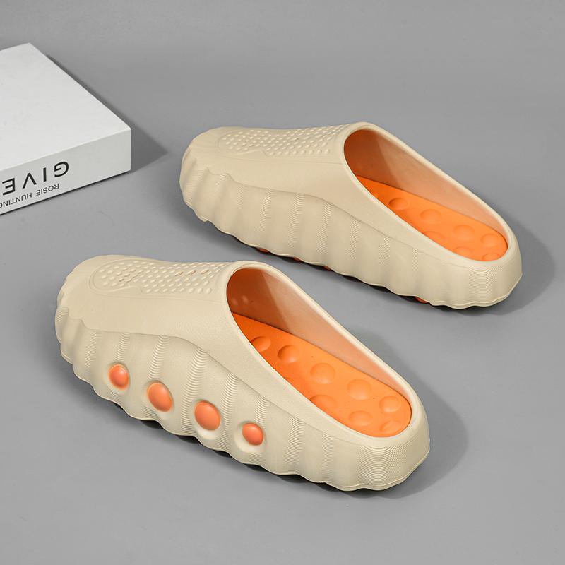Unisex EVA Closed Toe Clogs Lightweight Massage Garden Shoes Non Slip Beach Sandals Indoor Outdoor Summer Daily Footwear