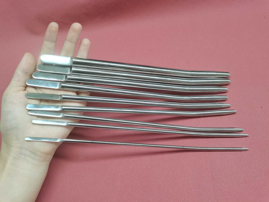 Male Penis Plug Urethral Dilators Sounding Masturbator Erotic Stainless Steel Masturbator Penis Inserts Plug SM Sex Toys for Man