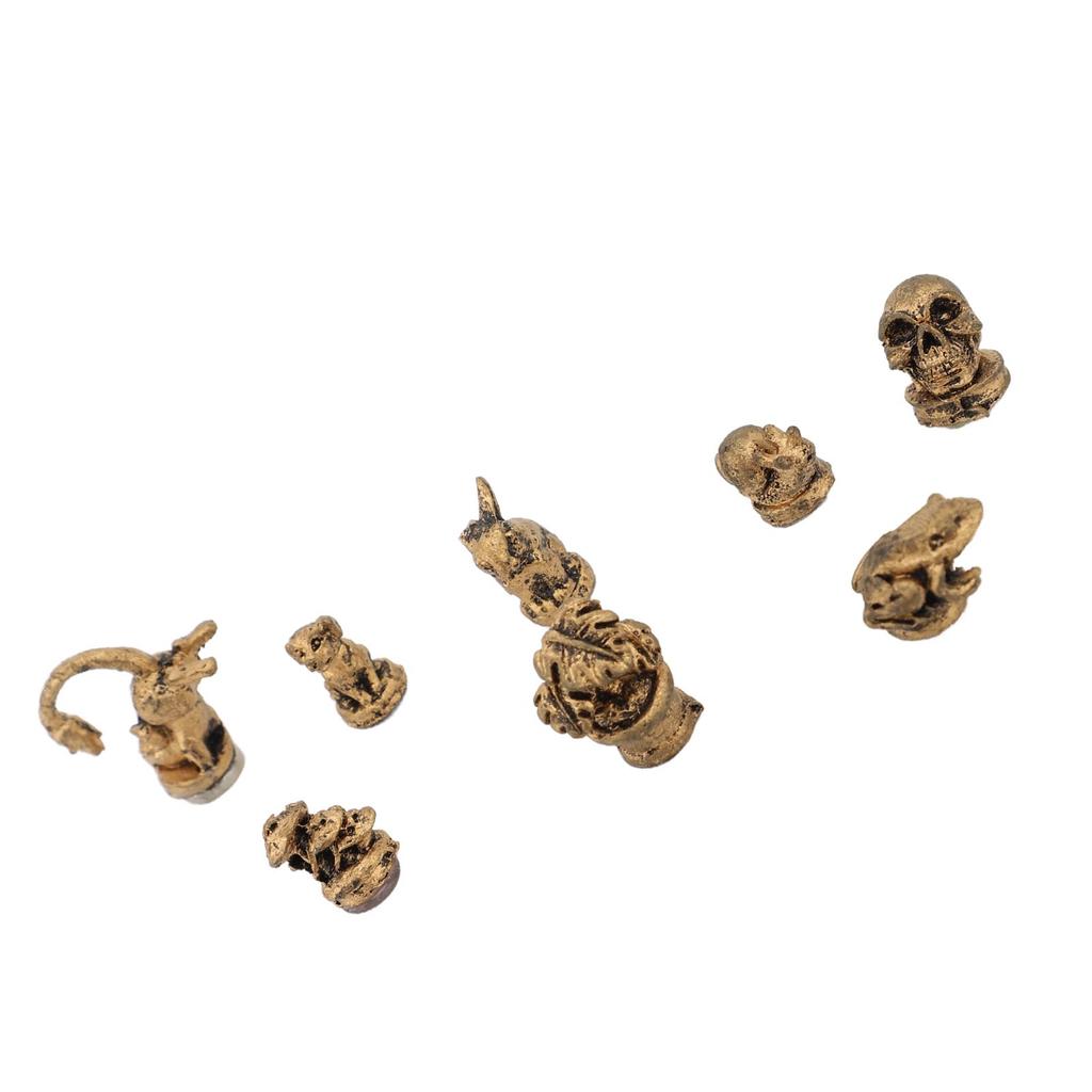 8KS Hlava pantu Domácí dekorace Pryskyřice Magnetické hlavy dveřních pantů Dekorativní vrchní díl pro milovníky zvířat