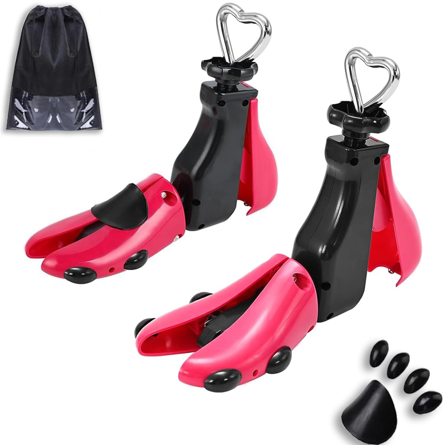 

UNIKOO Обувь Обувь и Колодка и Регулируется Предотвращает Обувь от Шара Кроссовки Предотвращает Форму Обуви Регулируется Растягивание Разглаживание и Подходит для Левой и Правой ноги