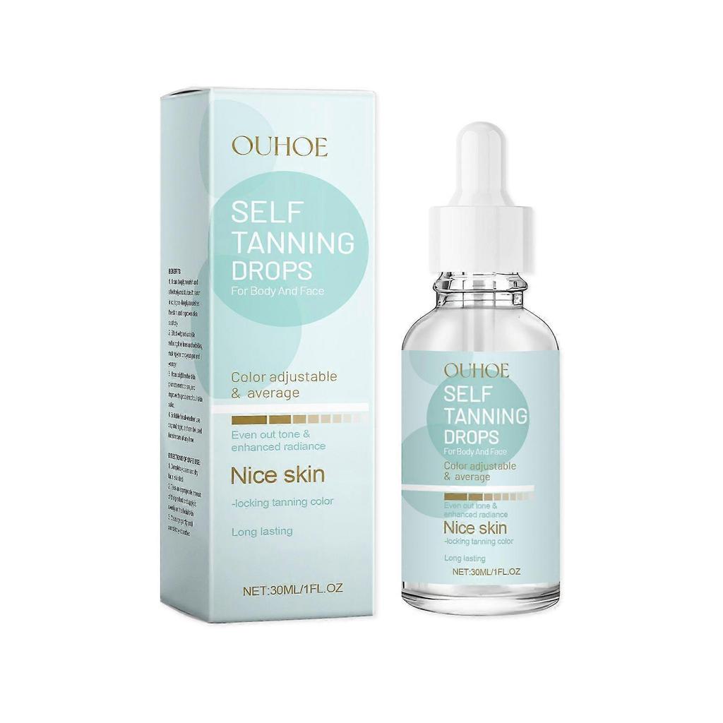 Ouhoe Sun-Assist Drops - Gentle And Moisturizing, Helps Darken Skin, Enhance Sun Tanning, Evens Skin Tone, Moisturizes, Care For Wheat-Colored Skin