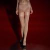 New lace transparent bodycon dress with integrated suspenders and glossy stockings for women, sexy long stockings with silky allure