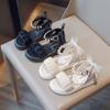 Girls Princess Sandals with Pearls Children Summer Beach Shoes Soft Soles Fashion Kids Bow-knot Gladiator Sandals Size 26-37