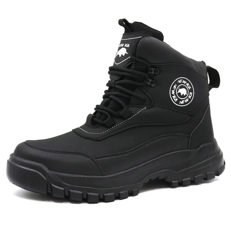 Waterproof Safety Shoes Men Boots Steel Toe Shoes Anti-smash Anti Piercing Work Boots Protection Shoes Non-slip Industrial Shoes