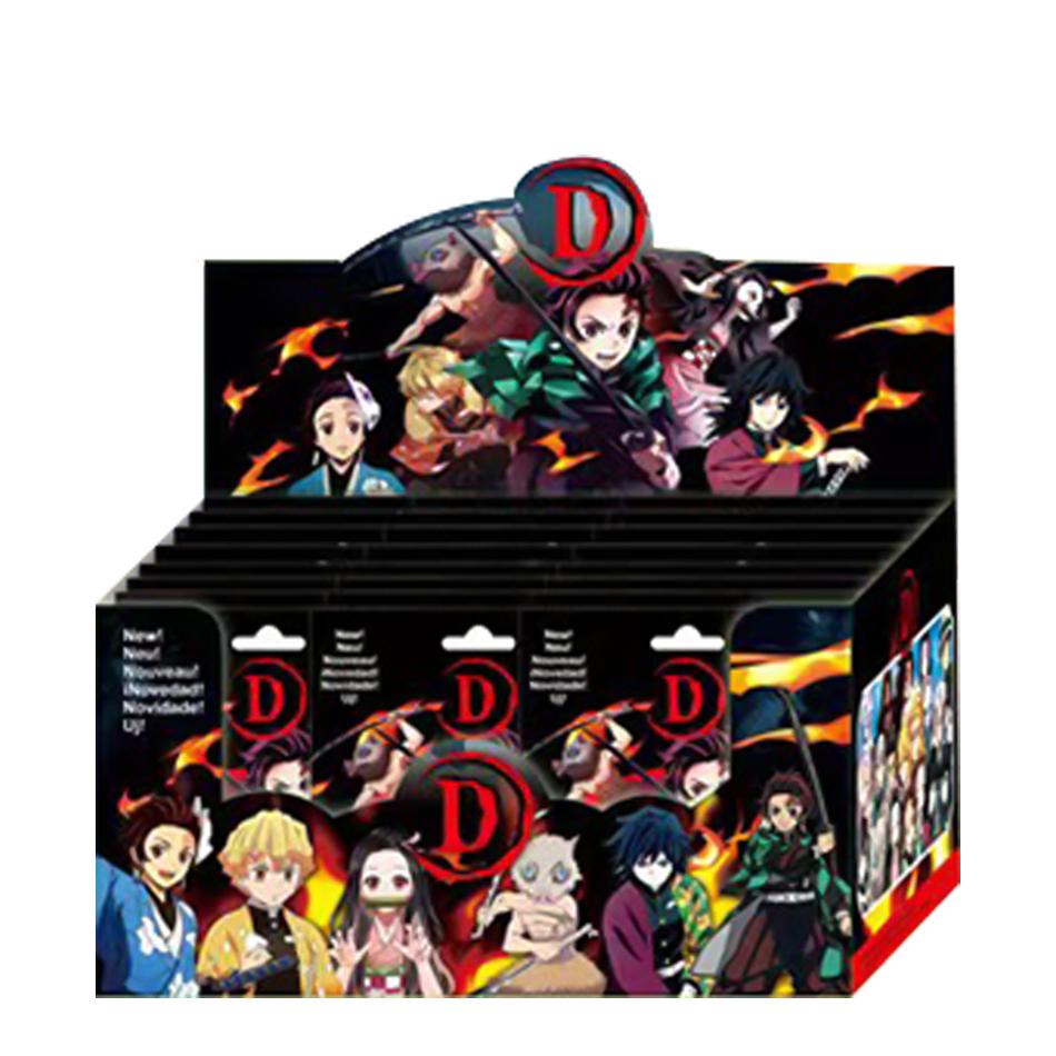 2-24pcs Anime Demon Slayer Figures Mystery Box Blind Box Toys Gifts PVC Model Adults Decorative Kids Birthday Christmas Gifts