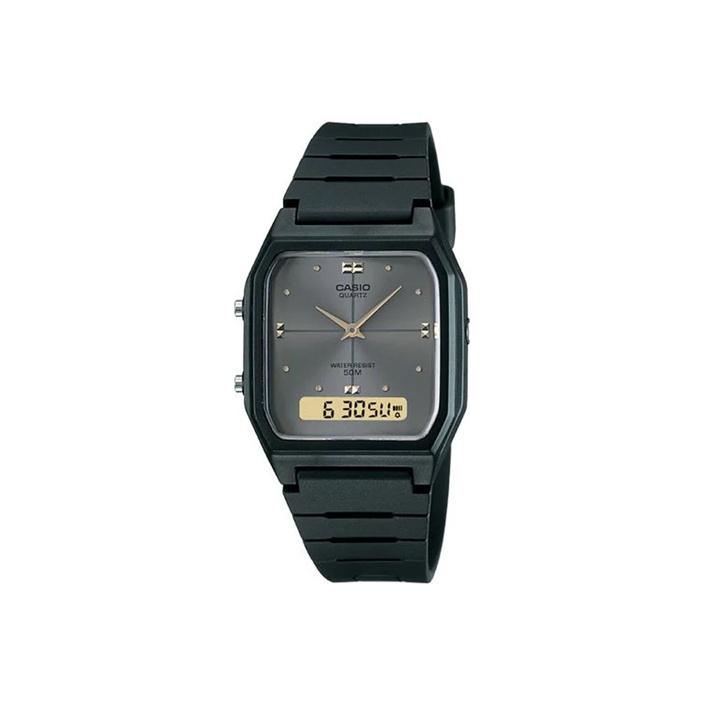 CASIO Men YOUTH Black Watch AW-48HE-8A AW-48HE-8A Black Dial