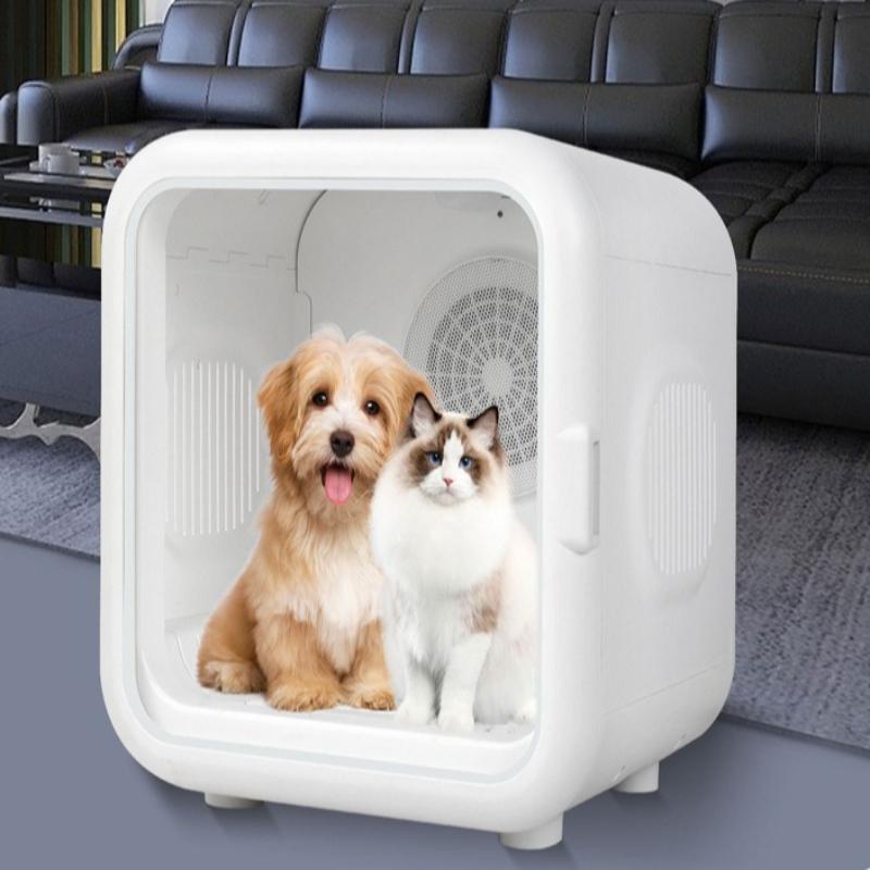 Pet Drying Box Automatic Smart Cat Dog Hair Blowing Bass Pet Dryer Large Capacity Cat and Dog Dryer Pet Hair Grooming Drying Box