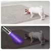 A44Z-Purple Light Mini Flashlight Portable Strong Light Dry Battery Pen Clip Light Gift Light Aluminum Alloy Flashlight