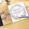 Secret Garden Adult Coloring Book: Stress Relief and Hand-Drawn Doodles