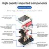 H3Y-2/4 Liquid Crystal Time Relay AC 220V DC 12V 24V Dual Time with Base Small Digital Display Cycle Time Control Delayer