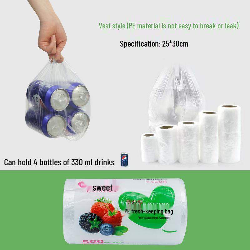 Lebensmittelechte Frischhaltebeutel im Westenstil: Heißversiegelt, Einweg, speziell für Kühlschränke