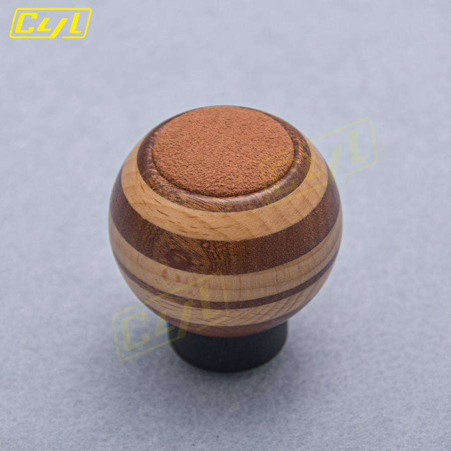 Heritage Targa Mahogany Wood Shift Knob JDM Vintage Car Accessories Gear Shift Knob Universal TARGA