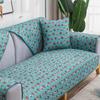 Four Season Universal Cartoon White Non-slip Cloth Sofa Covers Seat for Living RoomCushion Couch Covers Embroidery